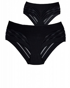 Женские бесшовные трусы слипы  (хлопок) ALINA 