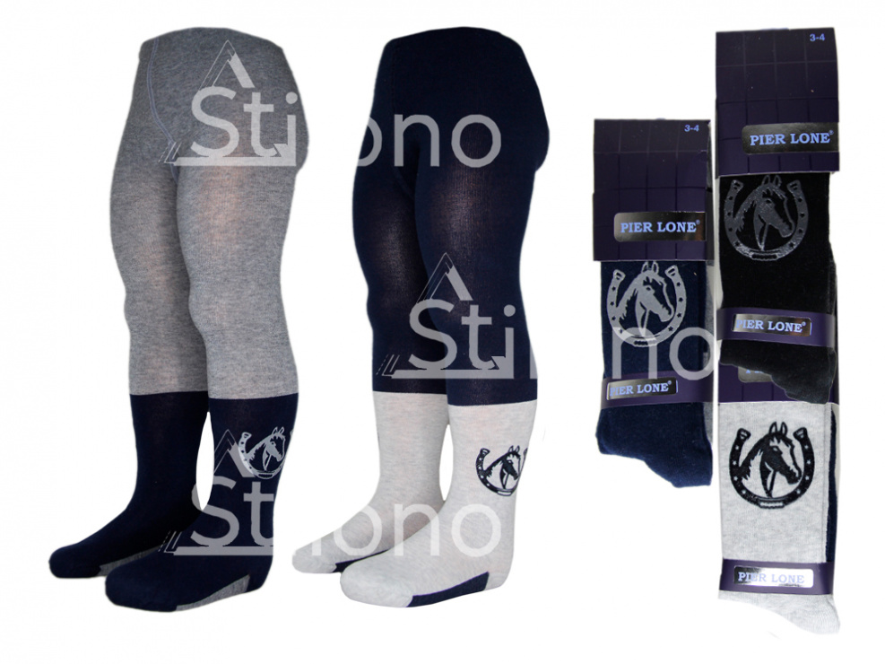 Колготки для мальчика с рисунком  PIER LONE 379 PL