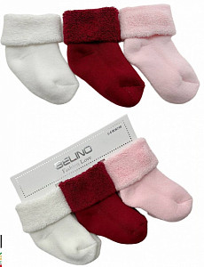 Махровые носки для девочки BELINO