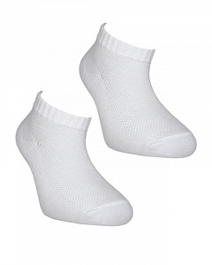 Белые носки в сетку для девочки BELINO